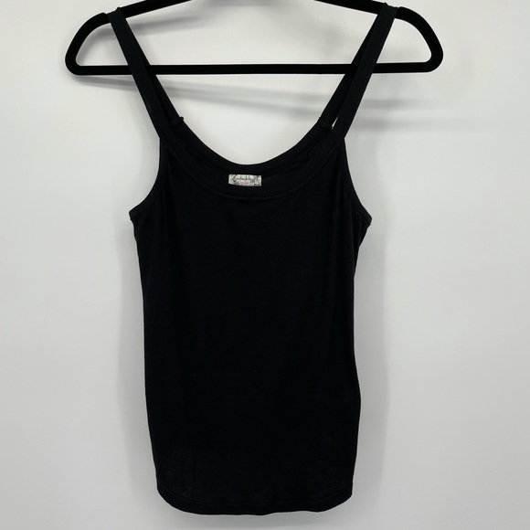 Intimately Free People Ribbed Tank Ruffle Back - Picture 1 of 9